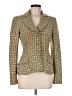 David Meister Houndstooth Gold Blazer Size 6 - photo 1
