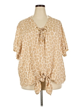 Michael Michael Kors Short Sleeve Blouse