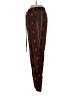 Mind Code Print Red Casual Pants Size S - photo 5
