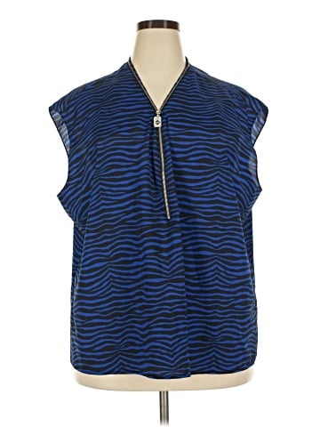 MICHAEL Michael Kors Sleeveless Blouse (view 1)