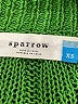 Sparrow 100% Cotton Green Pullover Sweater Size XS - photo 7