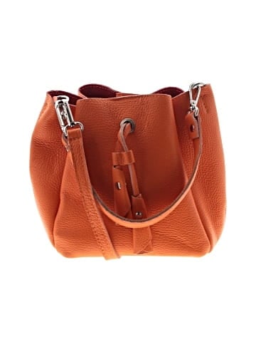 Vera Pelle Leather Bucket Bag (view 1)