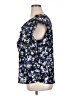 Elle 100% Polyester Blue Sleeveless Blouse Size XL - photo 5