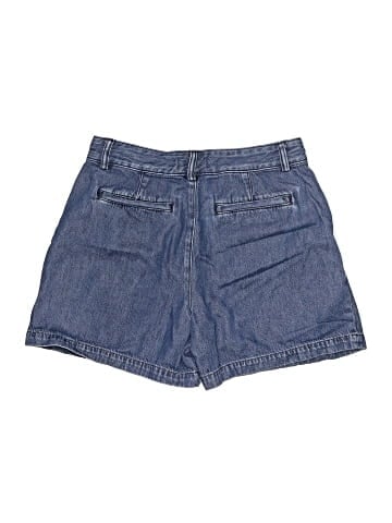 Madewell The Harlow Superwide Jean Short: Airy Denim Edition (view 2)