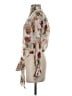 Nicholas 100% Silk Floral Ivory Long Sleeve Silk Top Size 0 - photo 5