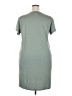 Caslon Solid Gray Casual Dress Size XXL - photo 2