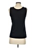 Lands' End Black Sleeveless T-Shirt Size S - photo 2