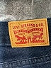Levi's Chevron-herringbone Blue Jeans Size 14 - photo 4