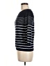 Ann Taylor Factory 100% Cotton Stripes Black Pullover Sweater Size M - photo 5