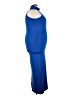 Daisy Solid Blue Cocktail Dress Size 3X - photo 4