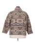 Bob Mackie 100% Cotton Print Gray Jacket Size 2X - photo 2