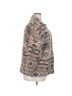 Bob Mackie 100% Cotton Print Gray Jacket Size 2X - photo 4