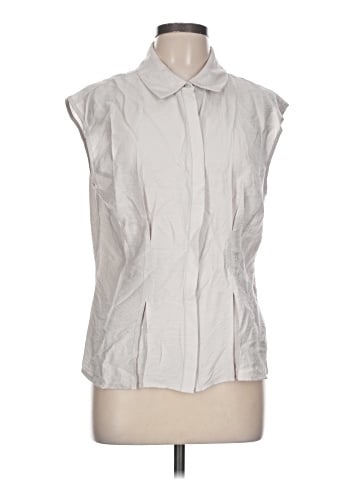 Pleione Sleeveless Button-Down Shirt (view 1)