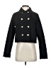 Zara 100% Polyester Black Coat Size S - photo 1