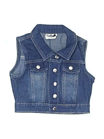 Rare Editions Denim Vest (view 1)