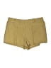 Zara Solid Gold Khaki Shorts Size L - photo 1