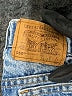 Levi's 100% Cotton Blue Jeans Size 14 - photo 3