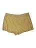 Zara Solid Gold Khaki Shorts Size L - photo 2