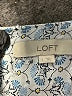 Ann Taylor LOFT Blue Long Sleeve Blouse Size L - photo 4