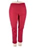 Ellen Tracy Solid Red Active Pants Size 16 - photo 1