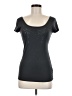 A'gaci Black Short Sleeve Top Size M - photo 1