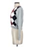 John Galt 100% Cotton Argyle Gray Cardigan Size 0X - photo 5