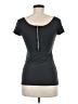 A'gaci Black Short Sleeve Top Size M - photo 2