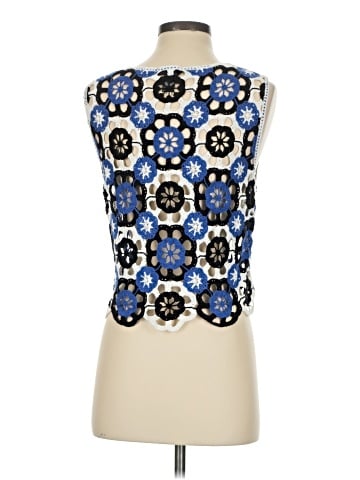 Aqua Sleeveless Blouse (view 2)