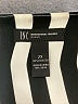 INC International Concepts 100% Polyester Stripes Black Silver 3/4 Sleeve Blouse Size 2X - photo 7