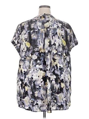 Simply Vera Vera Wang Short Sleeve Blouse (view 2)