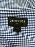 Crewcuts Outlet Houndstooth Blue Long Sleeve Button-Down Shirt Size 14 - photo 3