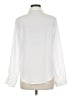 Unbranded 100% Polyester Color Block Gray Long Sleeve Blouse Size M - photo 2