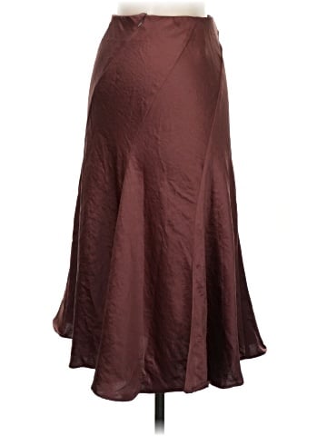 Madewell Midi Skirt in Satin (view 1)