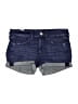 Express Blue Denim Shorts Size 4 - photo 1