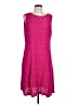 Apt. 9 Pink Cocktail Dress Size L - photo 1