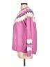 Vince Camuto Chevron-herringbone Pink Pullover Sweater Size L - photo 5