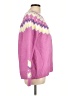 Vince Camuto Chevron-herringbone Pink Pullover Sweater Size L - photo 4