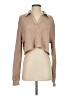 The Range Solid Tan Long Sleeve Polo Size S - photo 1
