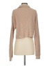 The Range Solid Tan Long Sleeve Polo Size S - photo 2