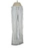 Athleta 100% Linen Stripes Silver Linen Pants Size 4 - photo 1