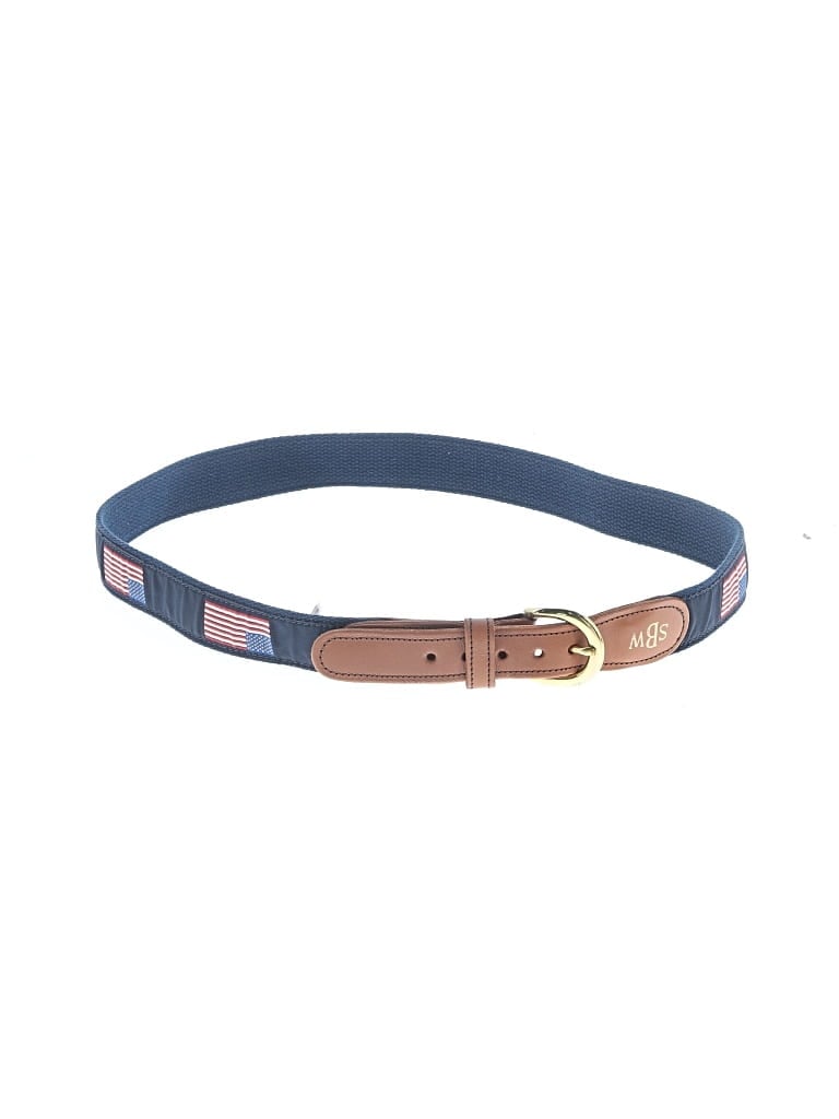 Pre-owned Assorted Brands Belt In Blue