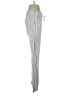 Athleta 100% Linen Stripes Silver Linen Pants Size 4 - photo 4
