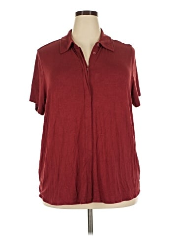Universal Standard Short Sleeve Polo (view 1)