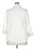 Avenue Ivory 3/4 Sleeve Button-Down Shirt Size 18 - photo 2