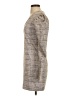 Aqua Tweed Gray Casual Dress Size S - photo 5