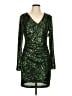 Siena Stars Green Cocktail Dress Size 12 - photo 1