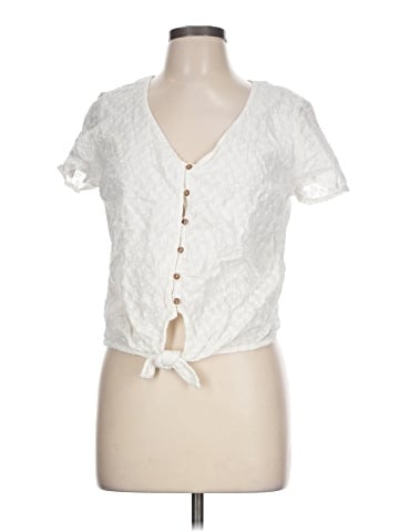 Roxy Short Sleeve Blouse (view 1)
