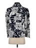Chico's 100% Cotton Print Blue Blazer Size Sm (0) - photo 2