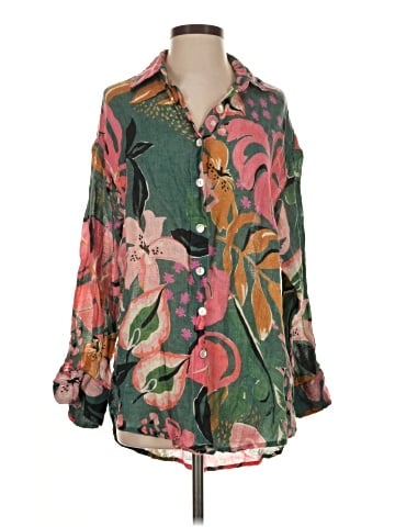 Vitamin A Long Sleeve Blouse (view 1)