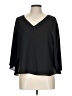 Jealous Tomato 100% Polyester Black Long Sleeve Blouse Size L - photo 1